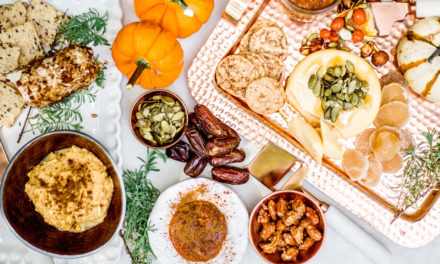 Thanksgiving Pumpkin Cheese Board