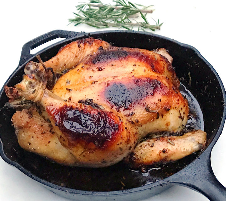 Fall Herb Chicken with Maple Brown Butter