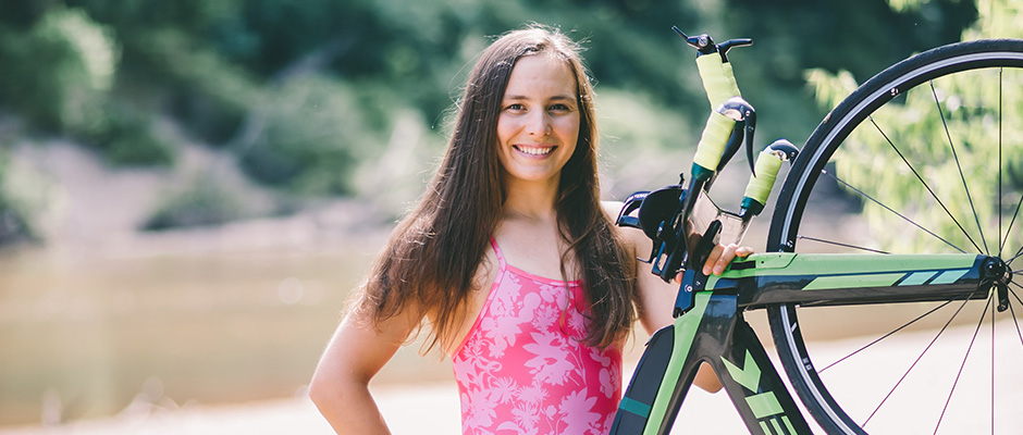 This Pro Triathlete is Just Getting Started