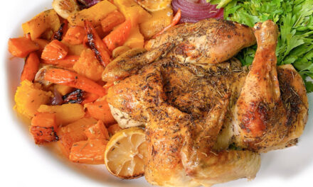 Fall Roasted Chicken with Root Vegetables