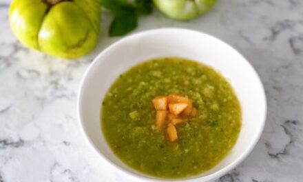 Green Tomato Gazpacho