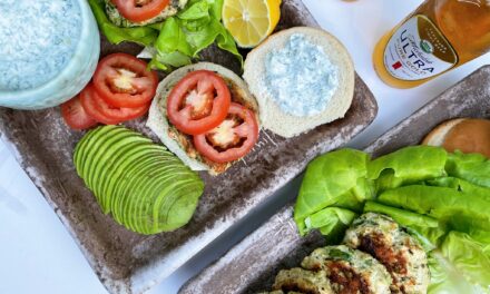 Feta & Dill Turkey Burgers