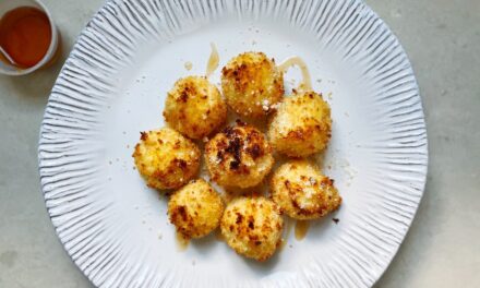 Cauliflower Arancini With Calabrian Honey