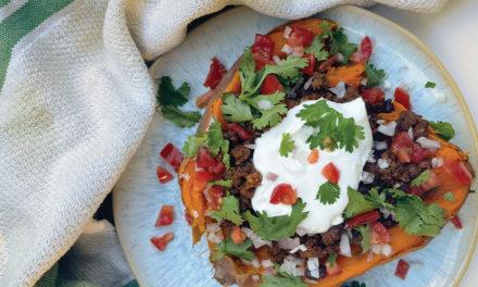 Mexican Stuffed Sweet Potatoes