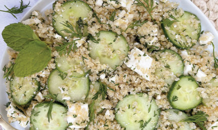 Cucumber Dill Quinoa Salad