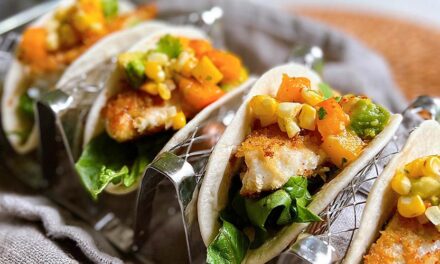 Catfish Tacos with Mango Avocado Salsa