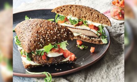 Portobello Mozzarella Sandwich