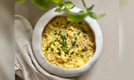 Grilled Corn & Ricotta Dip