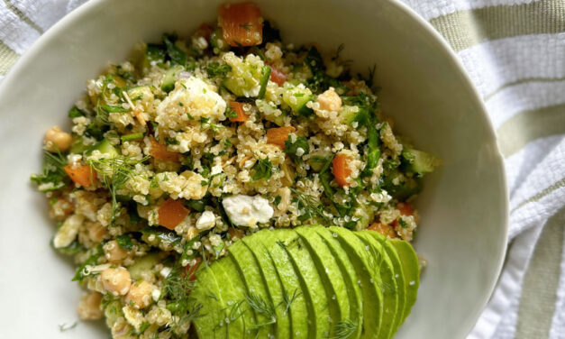 Make Ahead Veggie Quinoa Salad
