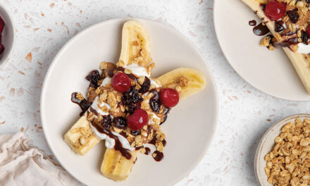 Tart Cherry Superfood Banana Splits