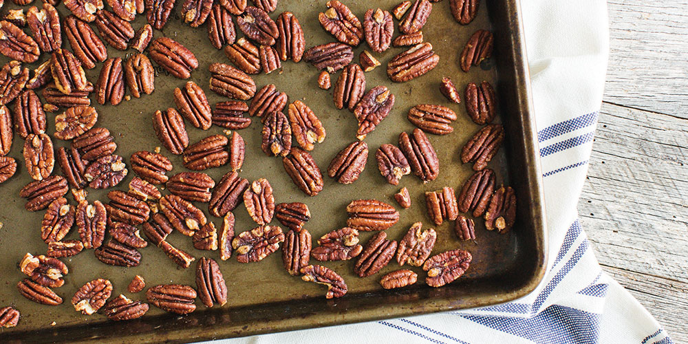 Simple Roasted Pecan Halves