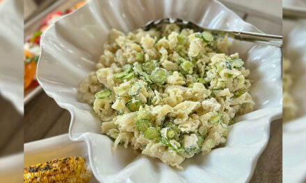 Whipped Feta Pasta Salad