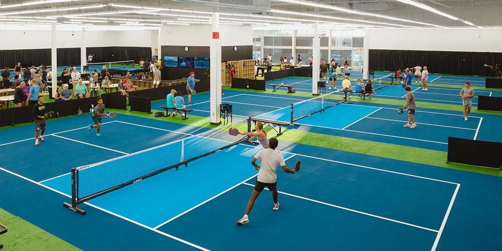 New Indoor Pickleball Courts at Carriage Crossing