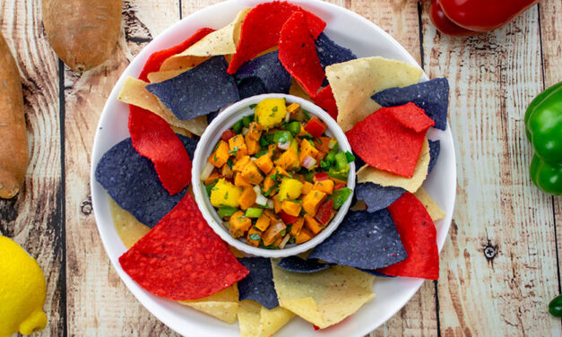 Roasted Sweetpotato Mango Salsa