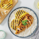 Grilled Hawaiian Chicken & Coconut Rice