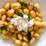 Air-Fried Crispy Gnocchi with Browned Butter & Ricotta