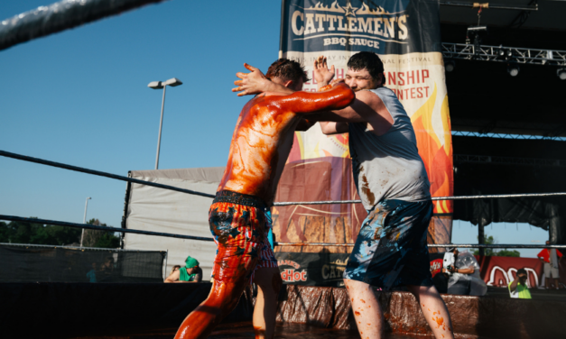 BBQ Sauce Wrestling