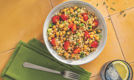 Pearl Couscous & Chickpea Salad Ingredients: