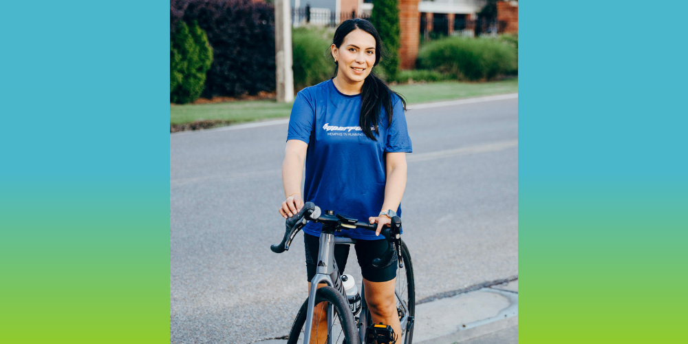 Evee Lopez, Runner & Cyclist