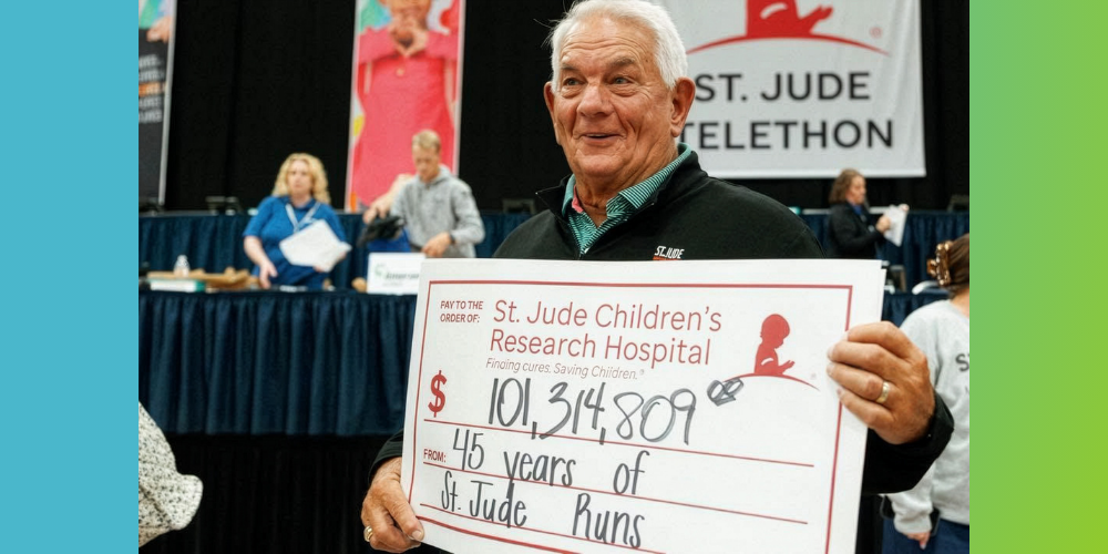 45th St. Jude Runs Crosses $100 Million Milestone